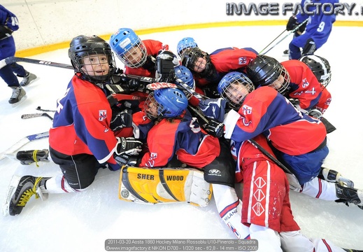 2011-03-20 Aosta - Hockey Milano Rossoblu U10